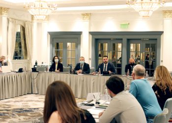 ცესკოს ხელმძღვანელი პირების შეხვედრა IRI-ის გრძელვადიან სადამკვირვებლო მისიასთან