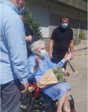 რესპუბლიკურ საავადმყოფოში კორონავირუსი 111 წლის ქალმა დაამარცხა