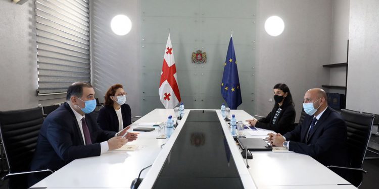 მიხეილ ჩხენკელმა გაეროს ბავშვთა ფონდის (UNICEF) წარმომადგენელთან სასკოლო კვების საკითხი განიხილა