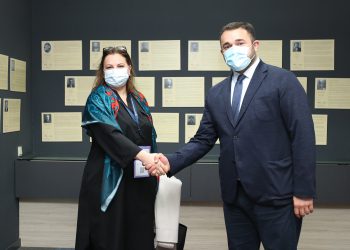 შეხვედრა „საარჩევნო სისტემების საერთაშორისო ფონდის“ (IFES) წარმომადგენლობის ახალ ხელმძღვანელთან