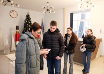 ალექსანდრე წულაძე ეროვნული სასწავლო ოლიმპიადის მეორე ტურის მიმდინარეობას გაეცნო