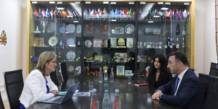 გარემოს დაცვისა და სოფლის მეურნეობის მინისტრი დავით სონღულაშვილი ბრიტანელ ღვინის მაგისტრს, სარა ებოტს შეხვდა