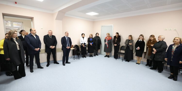 გივი მიქანაძემ ქალაქ ჭიათურის N7 საჯარო სკოლა გახსნა